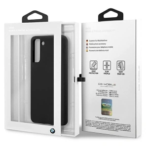 Hurtownia GSM - Case BMW BMHCS21MSILBK Samsung Galaxy S21+ Plus schwarz/hardcase Silikon Signature - BMW117BLK - {ean13} - Hurt