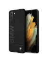 Etui BMW BMHCS21MSLBLBK Samsung Galaxy S21+ Plus czarny/black hardcase Silicone M Collection Big Logo