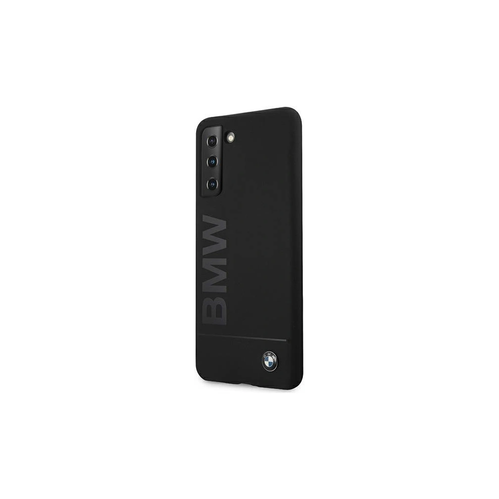 Hurtownia GSM - Case BMW BMHCS21MSLBLBK Samsung Galaxy S21+ Plus schwarz/hardcase Silikon M Collection Big Logo - BMW120BLK - {ean13} - Hurt