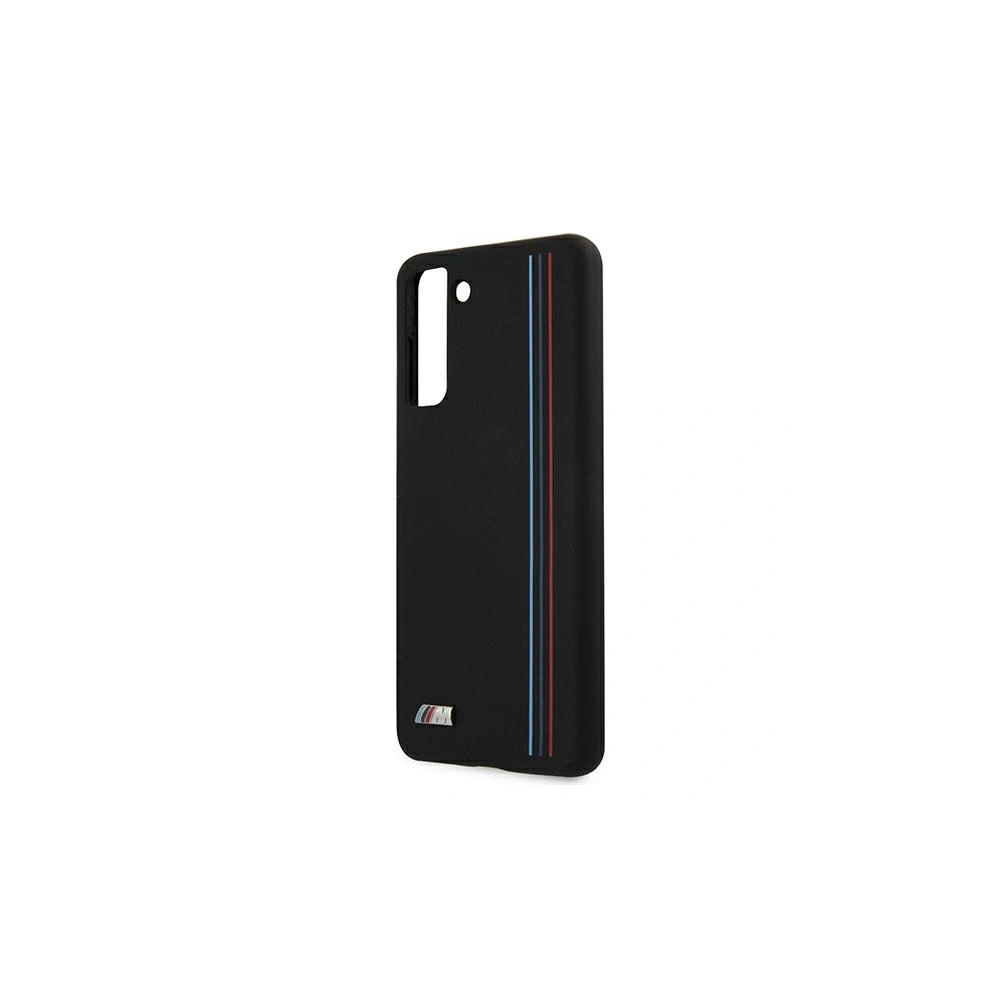 Hurtownia GSM - Etui BMW BMHCS21MSIVTBK Samsung Galaxy S21+ Plus černý/black Silicone Stripes M Collection - BMW119BLK - {ean13} - Hurt