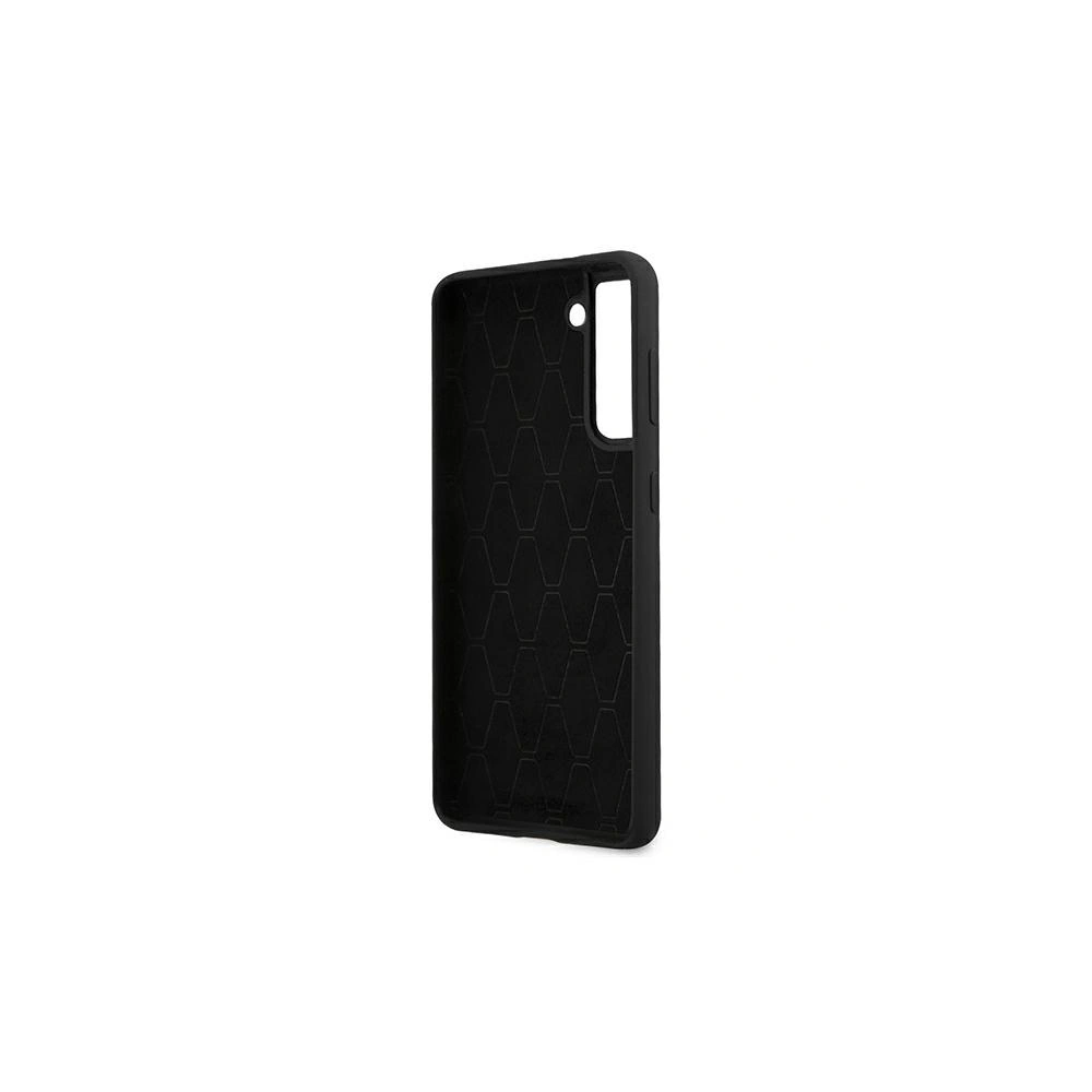 Hurtownia GSM - Etui BMW BMHCS21MSIVTBK Samsung Galaxy S21+ Plus czarny/black Silicone Stripes M Collection - BMW119BLK - {ean13} - Hurt
