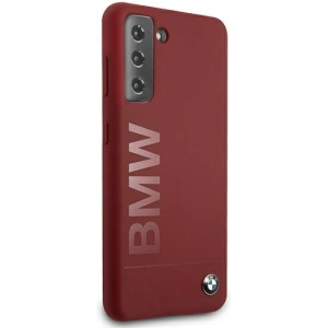 Wholesale BMW BMHCS21MSLBLRE Samsung Galaxy S21+ Plus red hardcase Silicone Signature Logo - BMW121RED - {ean13} - Hurt
