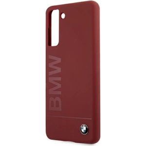 Hurtownia GSM - Case BMW BMHCS21MSLBLRE Samsung Galaxy S21+ Plus rot/red Hardcase Silikon Signature Logo - BMW121RED - {ean13} - Hurt