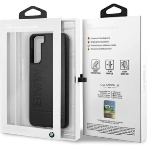 Hurtownia GSM - Case BMW BMHCS21MSLLBK Samsung Galaxy S21+ Plus schwarz/hardcase Signature Logo Imprint - BMW122BLK - {ean13} - Hurt