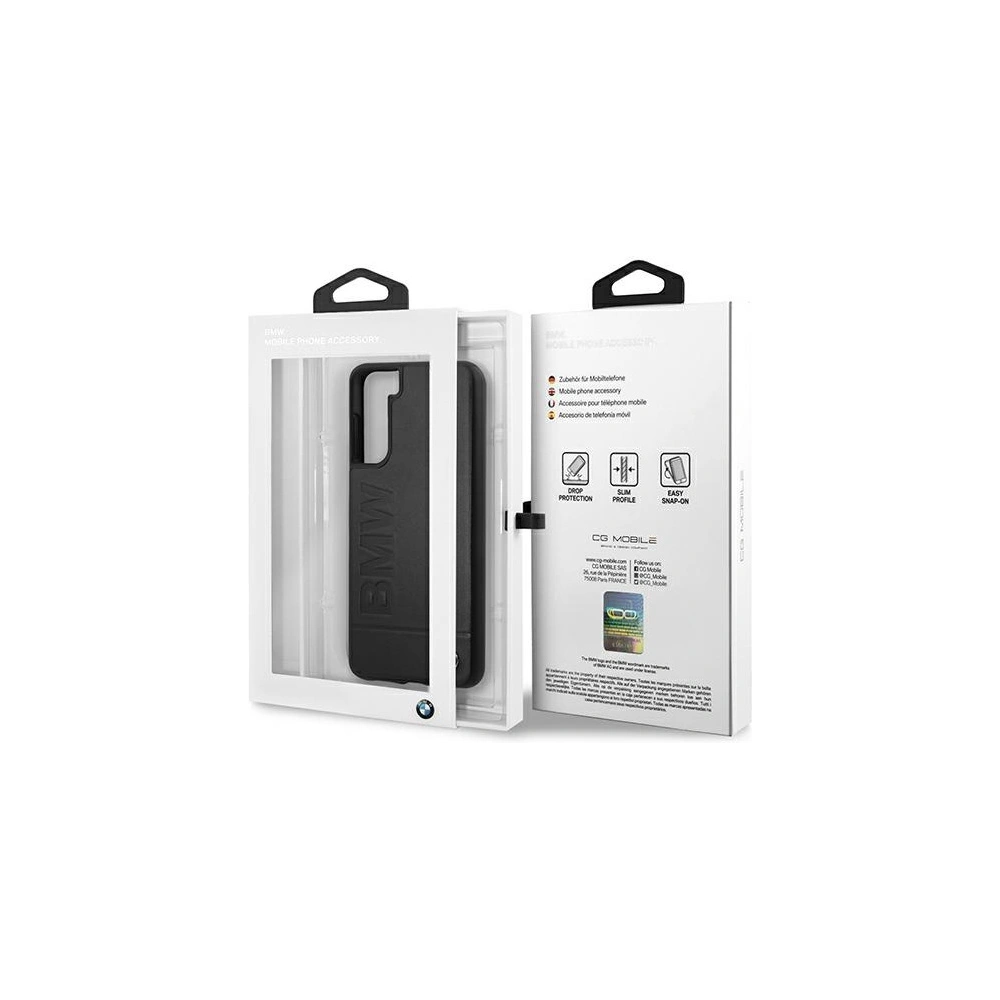 Hurtownia GSM - Etui BMW BMHCS21MSLLBK Samsung Galaxy S21+ Plus černý/black hardcase Signature Logo Imprint - BMW122BLK - {ean13} - Hurt