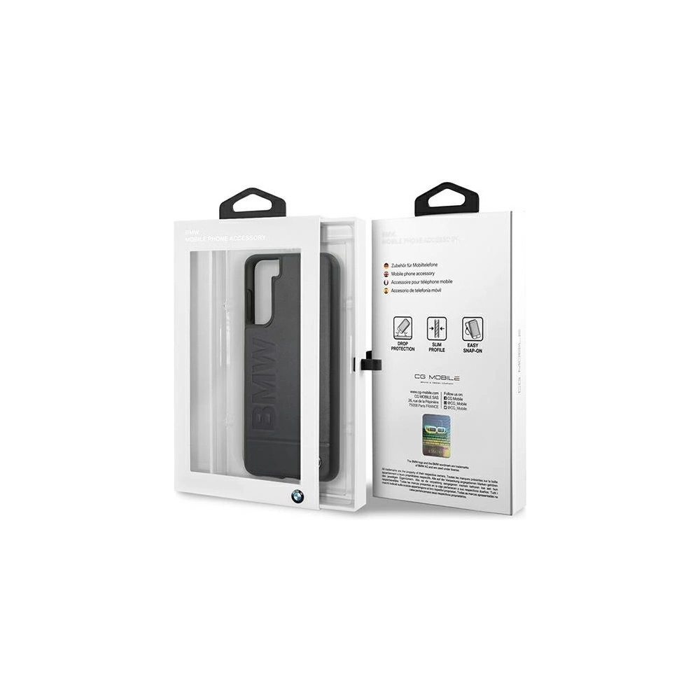 Wholesale BMW BMHCS21MSLLNA Samsung Galaxy S21+ Plus navy hardcase Signature Logo Imprint - BMW123NAV - {ean13} - Hurt