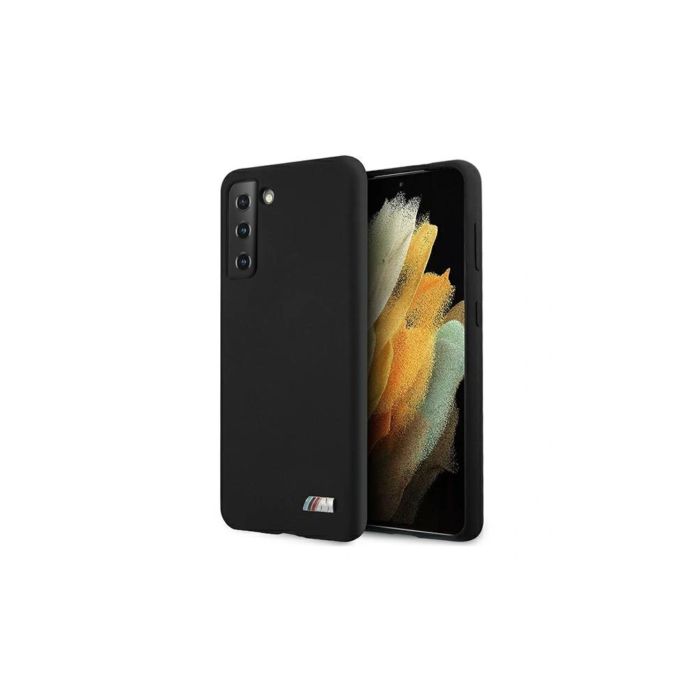 Hurtownia GSM - Etui BMW BMHCS21SMSILBK Samsung Galaxy S21 černý/black Silicone M Collection - BMW125BLK - {ean13} - Hurt