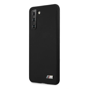 Hurtownia GSM - Case BMW BMHCS21SMSILBK Samsung Galaxy S21 schwarz/schwarz Silikon M Kollektion - BMW125BLK - {ean13} - Hurt