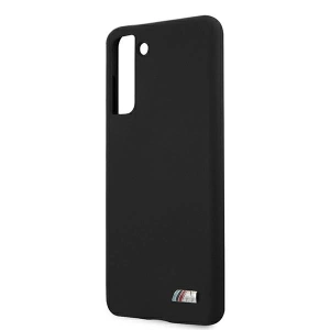 Hurtownia GSM - Case BMW BMHCS21SMSILBK Samsung Galaxy S21 schwarz/schwarz Silikon M Kollektion - BMW125BLK - {ean13} - Hurt
