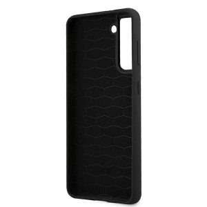 Hurtownia GSM - Case BMW BMHCS21SMSILBK Samsung Galaxy S21 schwarz/schwarz Silikon M Kollektion - BMW125BLK - {ean13} - Hurt