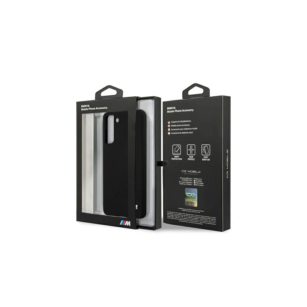Hurtownia GSM - Etui BMW BMHCS21SMSILBK Samsung Galaxy S21 černý/black Silicone M Collection - BMW125BLK - {ean13} - Hurt