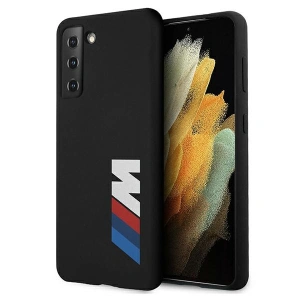 Hurtownia GSM - Etui BMW BMHCS21SMSLBLBK Samsung Galaxy S21 czarny/black hardcase Silicone Signature Logo - BMW126BLK - {ean13} - Hurt