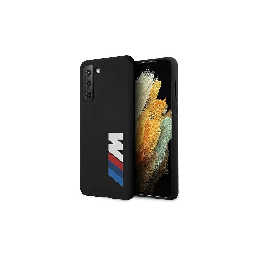 Hurtownia GSM - Etui BMW BMHCS21SMSLBLBK Samsung Galaxy S21 černý/black hardcase Silicone Signature Logo - BMW126BLK - {ean13} - Hurt