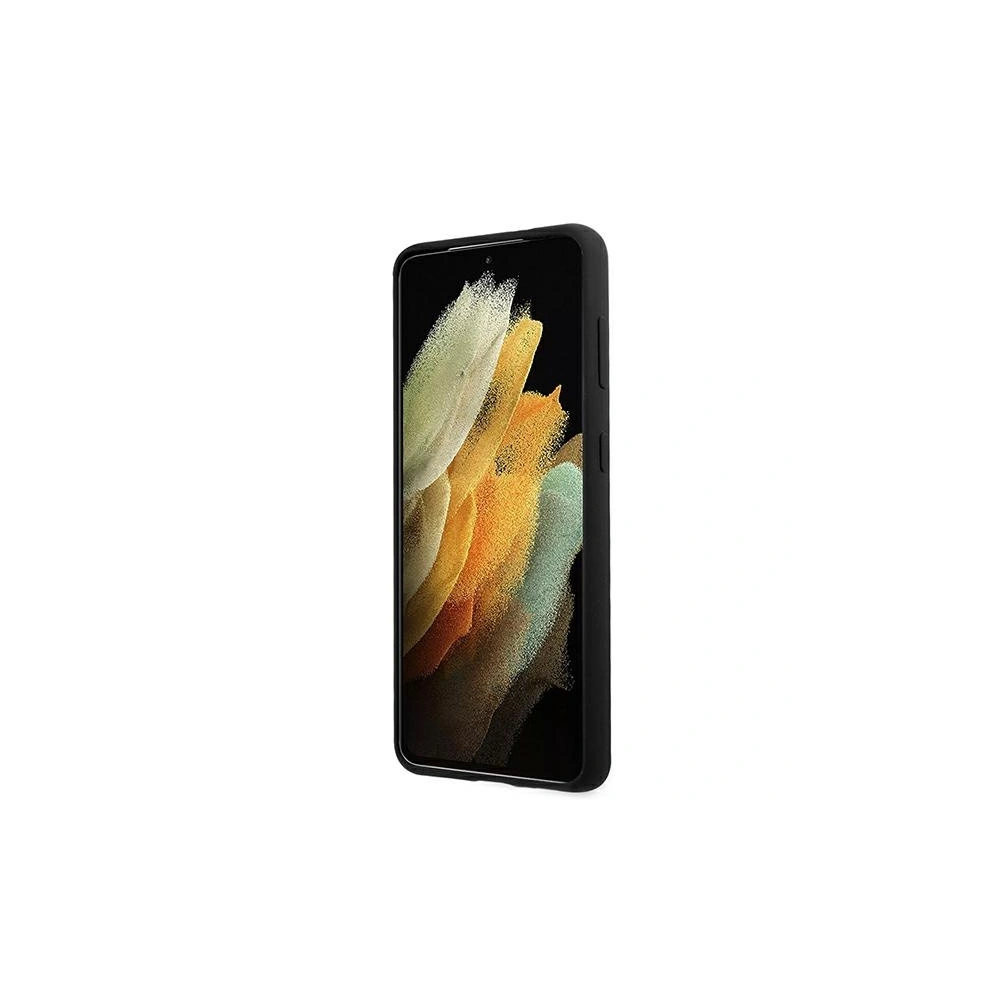 Hurtownia GSM - Etui BMW BMHCS21SMSLBLBK Samsung Galaxy S21 černý/black hardcase Silicone Signature Logo - BMW126BLK - {ean13} - Hurt