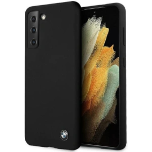Hurtownia GSM - Etui BMW BMHCS21SSILBK Samsung Galaxy S21 czarny/black hardcase Silicone Signature - BMW127BLK - {ean13} - Hurt