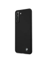Wholesale BMW BMHCS21SSILBK Samsung Galaxy S21 black hardcase Silicone Signature - BMW127BLK - {ean13} - Hurt