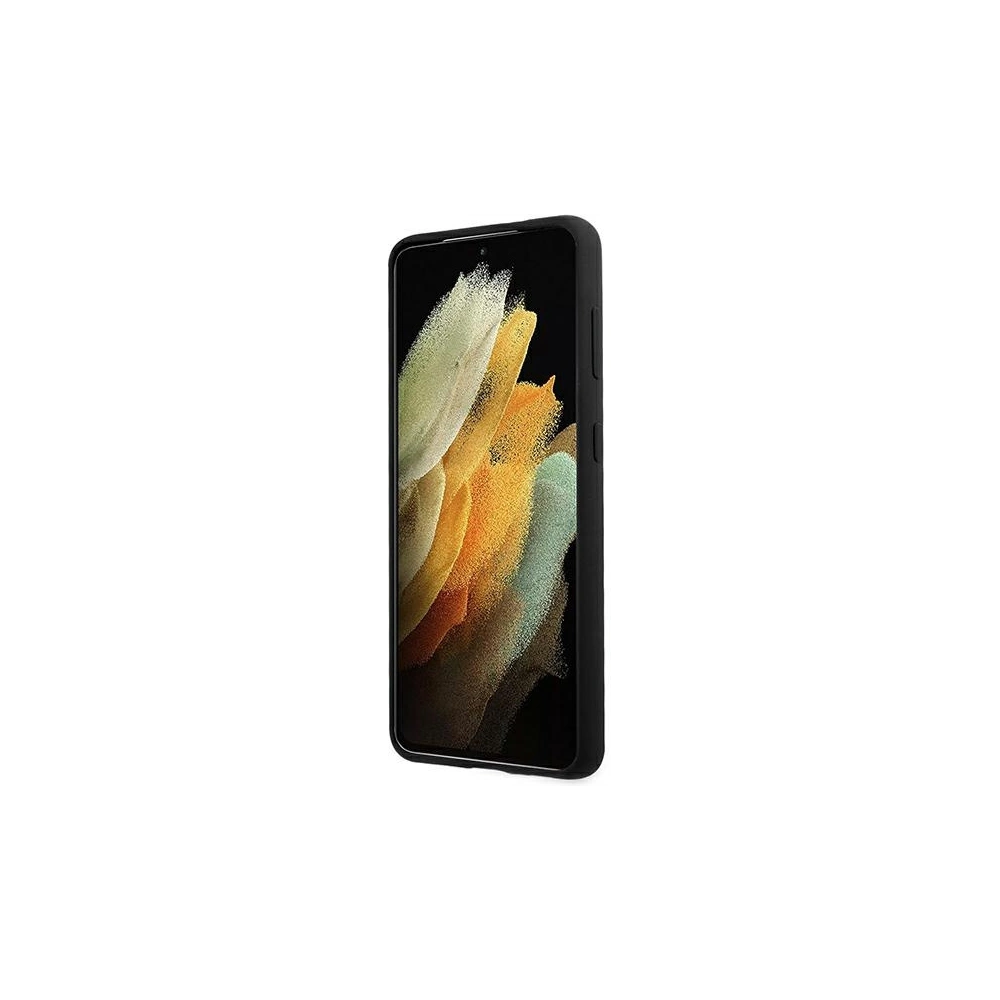 Wholesale BMW BMHCS21SSILBK Samsung Galaxy S21 black hardcase Silicone Signature - BMW127BLK - {ean13} - Hurt