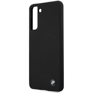 Wholesale BMW BMHCS21SSILBK Samsung Galaxy S21 black hardcase Silicone Signature - BMW127BLK - {ean13} - Hurt