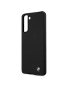 Wholesale BMW BMHCS21SSILBK Samsung Galaxy S21 black hardcase Silicone Signature - BMW127BLK - {ean13} - Hurt