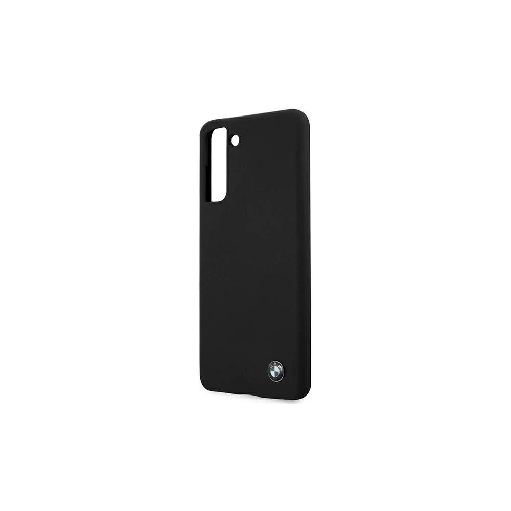 Wholesale BMW BMHCS21SSILBK Samsung Galaxy S21 black hardcase Silicone Signature - BMW127BLK - {ean13} - Hurt