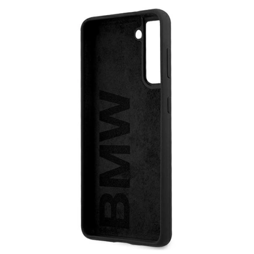Etui BMW BMHCS21SSILBK Samsung Galaxy S21 czarny/black hardcase Silicone Signature
