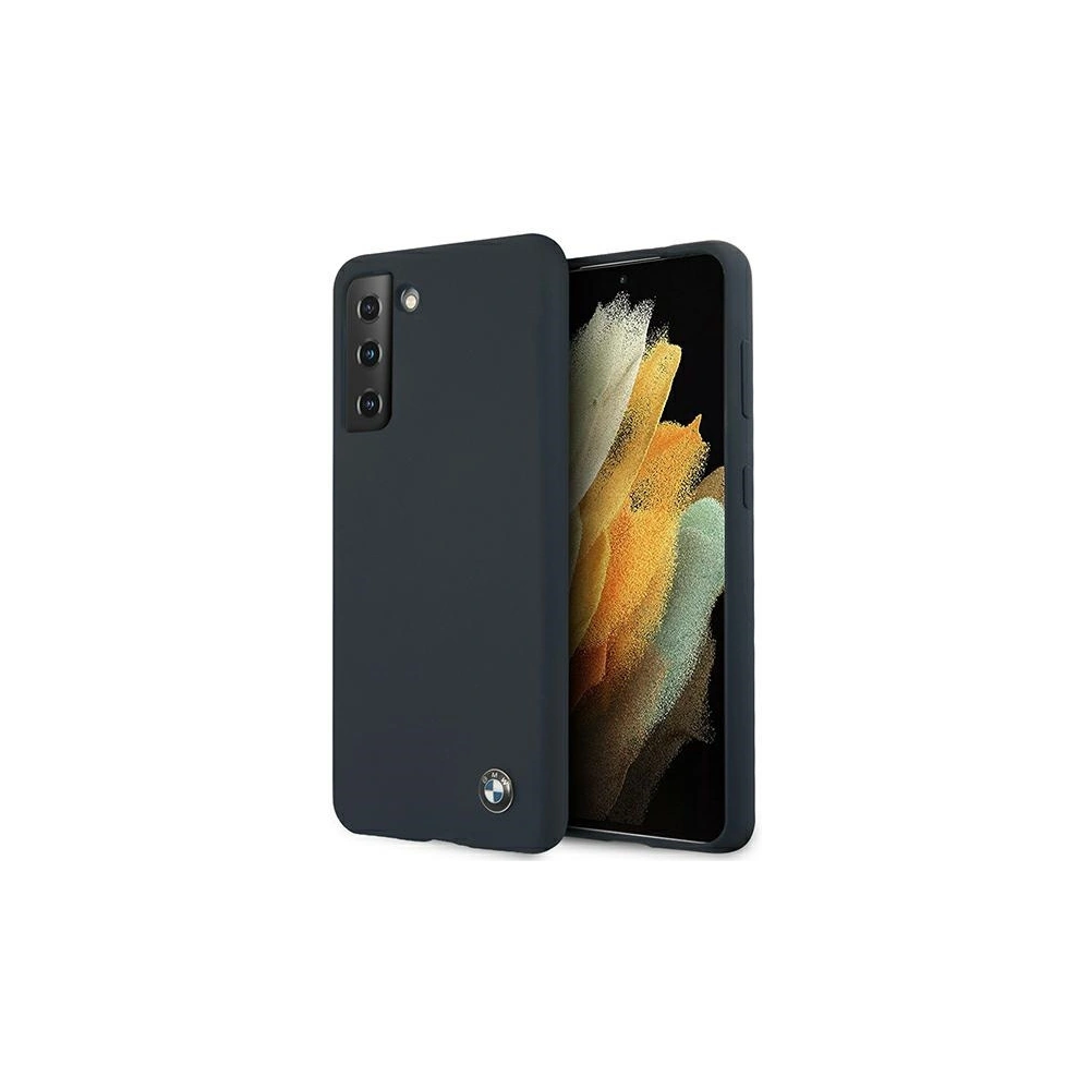 Hurtownia GSM - Etui BMW BMHCS21SSILNA Samsung Galaxy S21 granátový/navy hardcase silikonový Signature - BMW129NAV - {ean13} - Hurt
