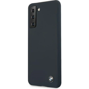 Wholesale BMW BMHCS21SSILNA Samsung Galaxy S21 navy hardcase Silicone Signature - BMW129NAV - {ean13} - Hurt