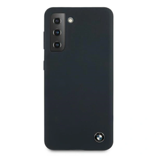 Etui BMW BMHCS21SSILNA Samsung Galaxy S21 granatowy/navy hardcase Silicone Signature