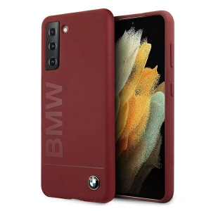 Hurtownia GSM - Case BMW BMHCS21SSLBLRE Samsung Galaxy S21 rot hardcase Silicone Signature Logo - BMW132RED - {ean13} - Hurt