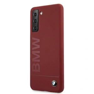 Hurtownia GSM - Case BMW BMHCS21SSLBLRE Samsung Galaxy S21 rot hardcase Silicone Signature Logo - BMW132RED - {ean13} - Hurt