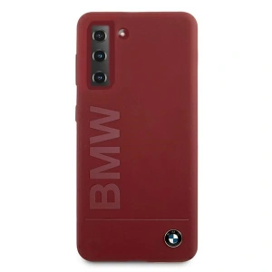Hurtownia GSM - Case BMW BMHCS21SSLBLRE Samsung Galaxy S21 rot hardcase Silicone Signature Logo - BMW132RED - {ean13} - Hurt