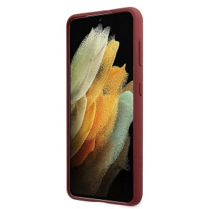 Wholesale BMW BMHCS21SSLBLRE Samsung Galaxy S21 red hardcase Silicone Signature Logo - BMW132RED - {ean13} - Hurt
