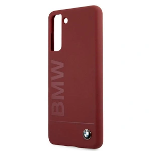 Hurtownia GSM - Case BMW BMHCS21SSLBLRE Samsung Galaxy S21 rot hardcase Silicone Signature Logo - BMW132RED - {ean13} - Hurt
