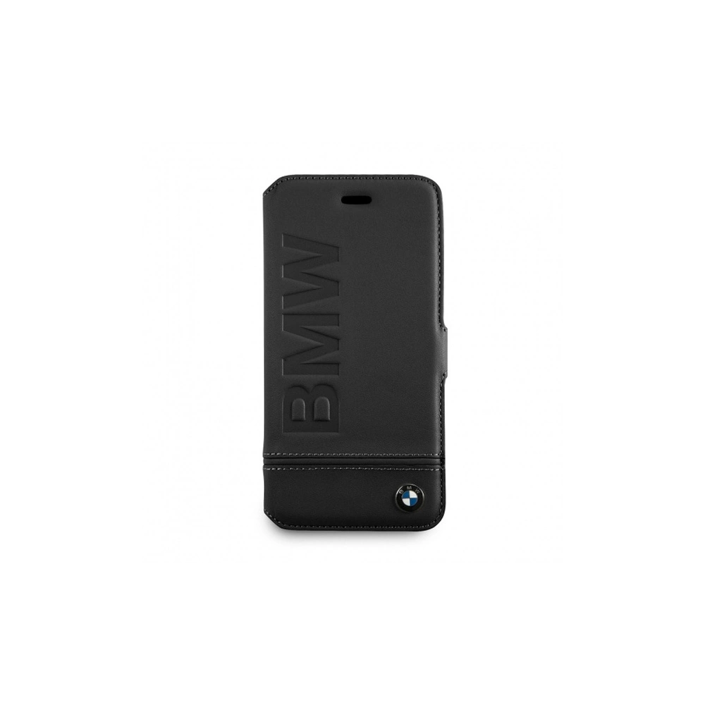 Etui BMW BMFLBKI8LLSB Apple iPhone SE 2022/SE 2020/8/7 kniha černá/black