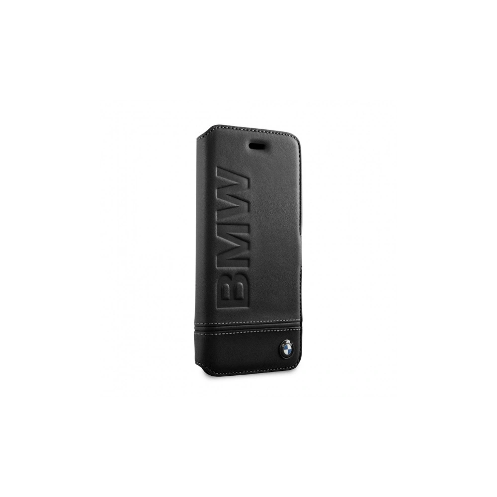 Etui BMW BMFLBKI8LLSB Apple iPhone SE 2022/SE 2020/8/7 kniha černá/black