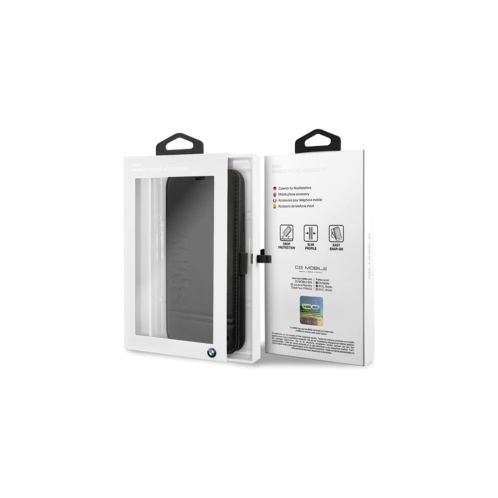 Hurtownia GSM - Etui BMW BMFLBKSN65LLSB Apple iPhone 11 Pro Max černý/black book Signature - BMW138BLK - {ean13} - Hurt