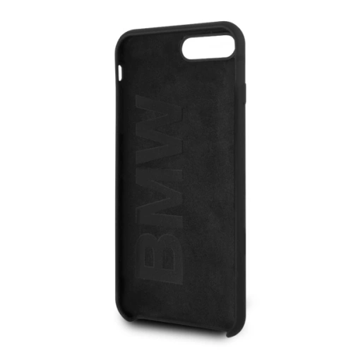Etui BMW BMHCI8LSILBK Apple iPhone 8/7 Plus czarny/black hardcase