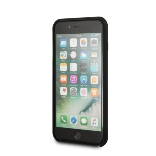 Etui BMW BMHCI8LSILBK Apple iPhone 8/7 Plus czarny/black hardcase