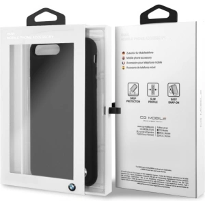 Hurtownia GSM - Etui BMW BMHCI8LSILBK Apple iPhone 8/7 Plus czarny/black hardcase - BMW139BLK - {ean13} - Hurt