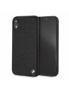 Wholesale BMW BMHCI61PEBOBK Apple iPhone XR black hardcase Signature Perforated - BMW145BLK - {ean13} - Hurt