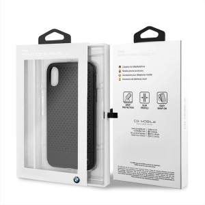 Hurtownia GSM - Etui BMW BMHCI61PEBOBK Apple iPhone XR czarny/black hardcase Signature Perforated - BMW145BLK - {ean13} - Hurt