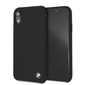 Hurtownia GSM - Etui BMW BMHCI61SILBK Apple iPhone XR czarny/black hardcase Silicone - BMW146BLK - {ean13} - Hurt