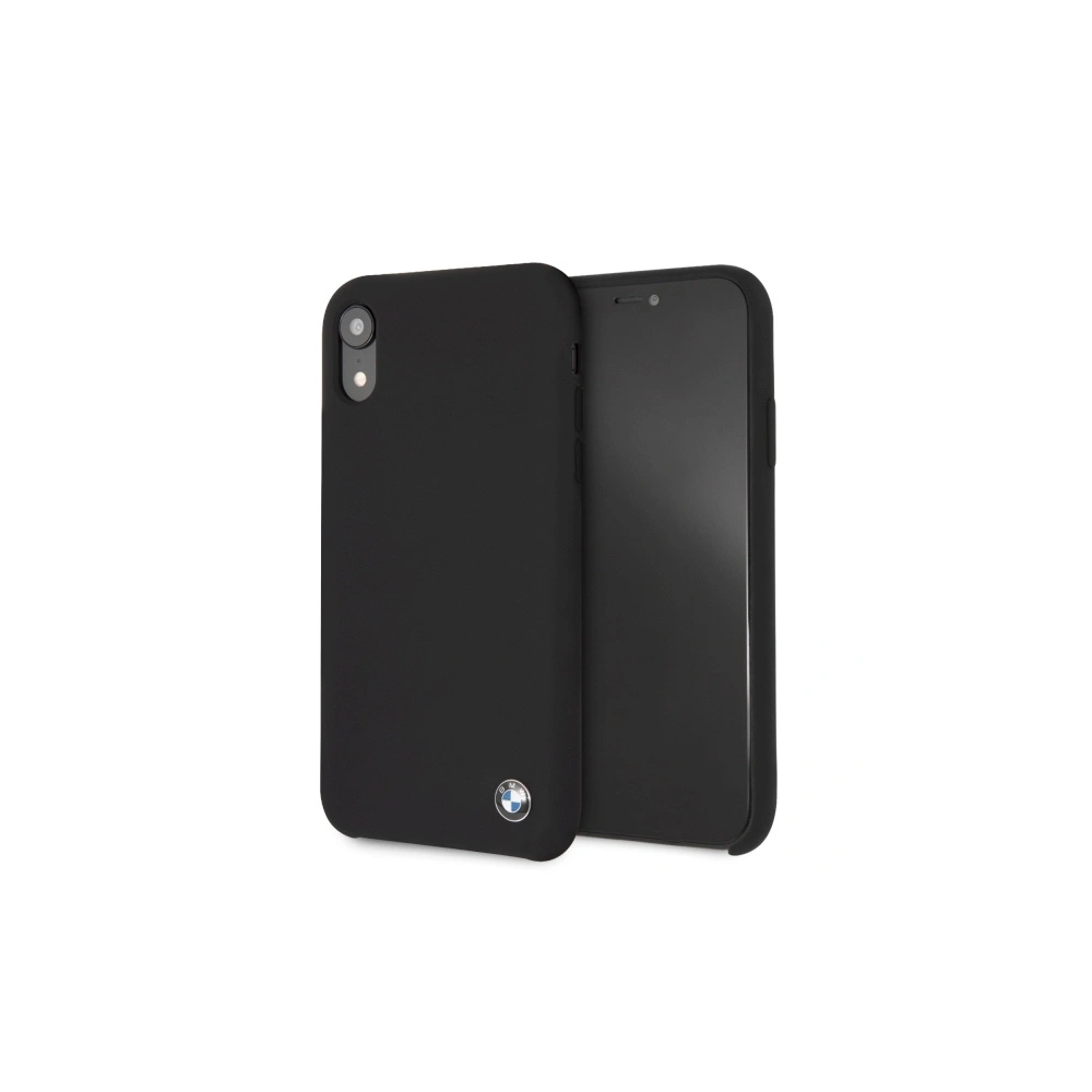 Hurtownia GSM - Etui BMW BMHCI61SILBK Apple iPhone XR czarny/black hardcase Silicone - BMW146BLK - {ean13} - Hurt