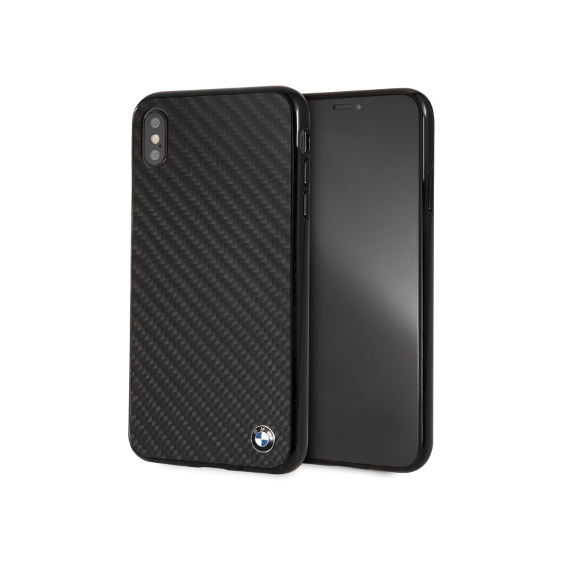 BMW Distributor - 3700740435007 - BMW150BLK - BMW BMHCI65MBC Apple iPhone XS Max black hardcase Siganture-Carbon - B2B homescreen