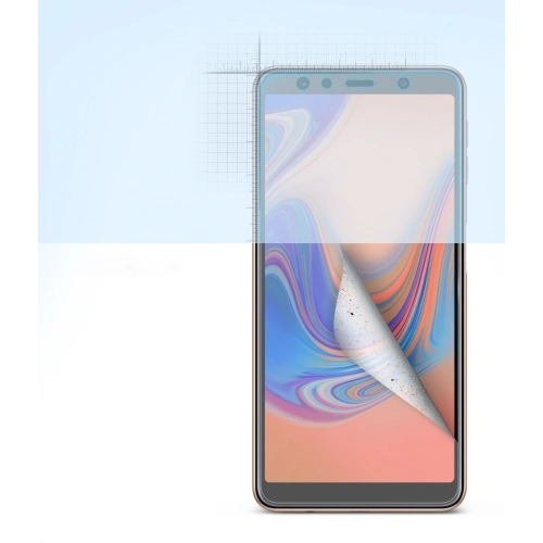 Folia Ringke Dual Easy Full Cover Samsung Galaxy A7 2018 Case Friendly