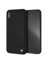 Case BMW BMHCI65PEBOBK Apple iPhone XS Max schwarz/black Hardcase Signature Perforated