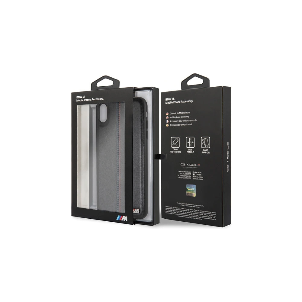 Hurtownia GSM - Case BMW BMHCI65MTRIBK Apple iPhone XS Max schwarz/hardcase - BMW151BLK - {ean13} - Hurt