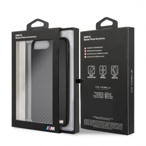 Hurtownia GSM - Etui BMW BMHCI8LCAPNBK Apple iPhone 8/7 Plus navy/niebieski hardcase Carbon - BMW155NAV - {ean13} - Hurt