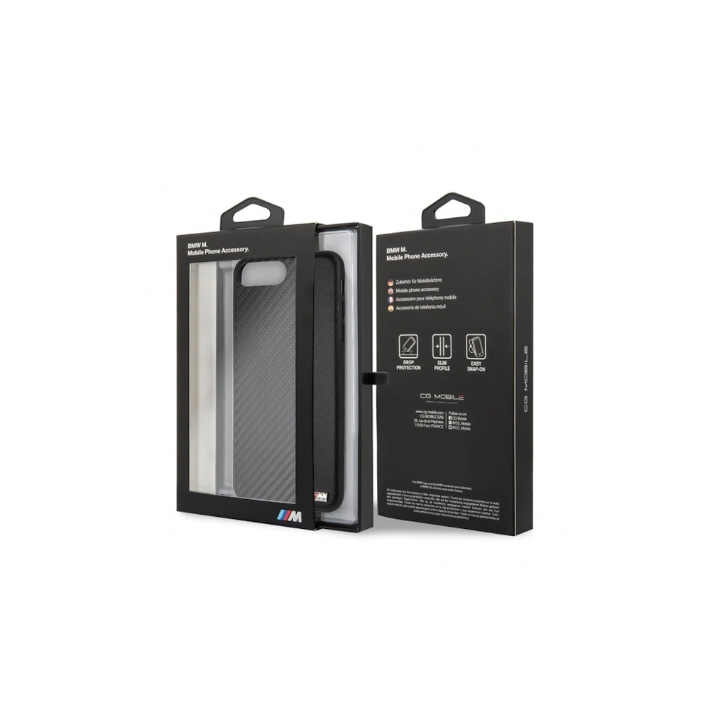 Hurtownia GSM - Etui BMW BMHCI8LCAPNBK Apple iPhone 8/7 Plus námořnická/modrá hardcase Carbon - BMW155NAV - {ean13} - Hurt