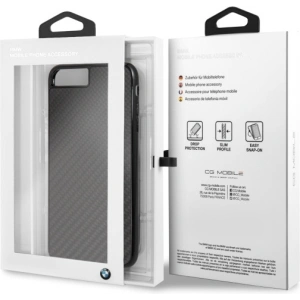 Hurtownia GSM - Etui BMW BMHCI8LMBC Apple iPhone 8/7 Plus czarny/black hardcase - BMW156BLK - {ean13} - Hurt